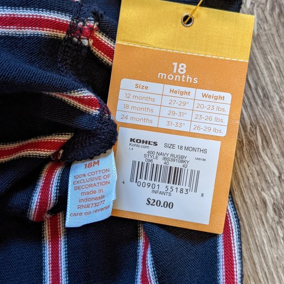 [KIDS 2/$30] NWT Baby Boy (18M) - SONOMA Knit Pull-over Hoodie - Picture 5 of 5